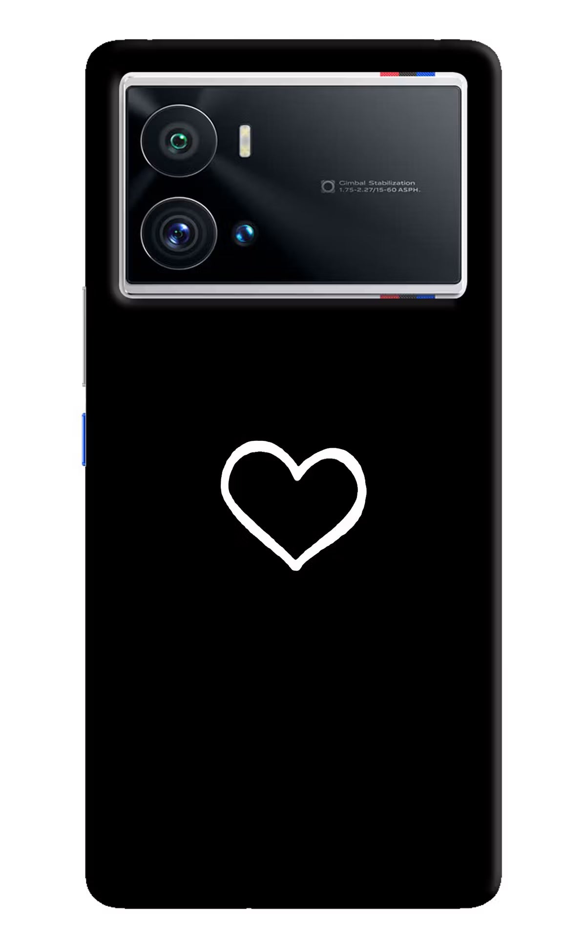 Heart iQOO 9 Pro 5G Hard Case Back Cover by Casekaro