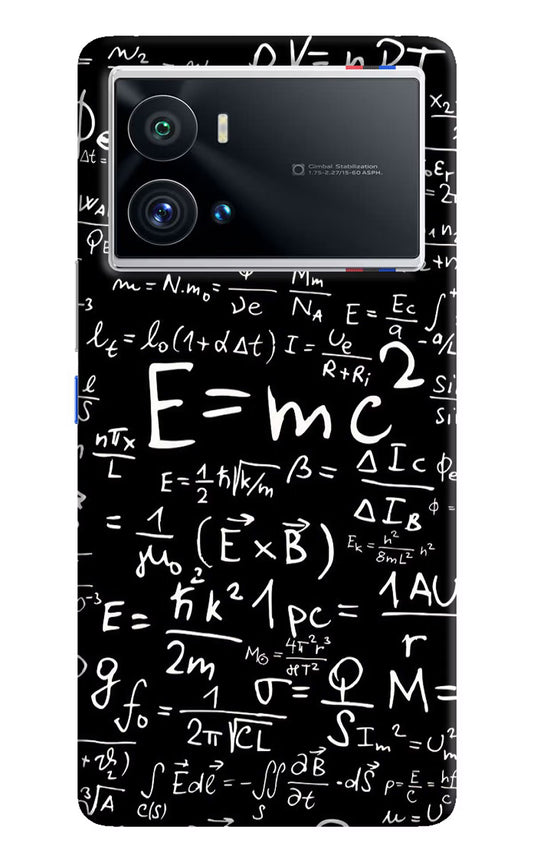 Physics Formula iQOO 9 Pro 5G Hard Case Back Cover by Casekaro