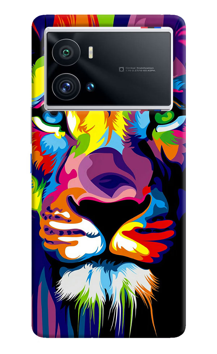 Lion iQOO 9 Pro 5G Back Cover, Hard case