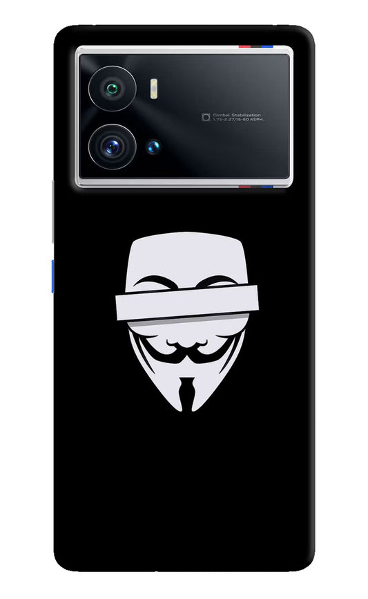 Anonymous Face iQOO 9 Pro 5G Hard Case Back Cover by Casekaro