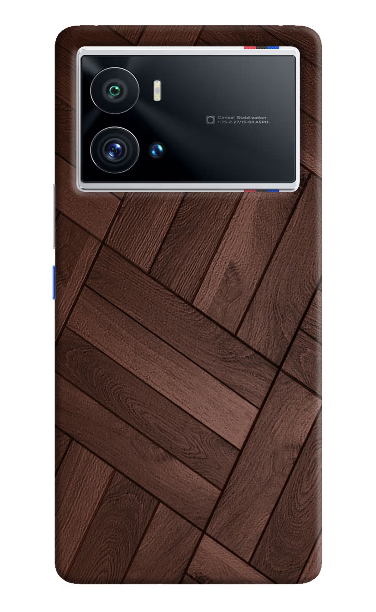 Wooden Texture Design iQOO 9 Pro 5G Hard Case Back Cover by Casekaro