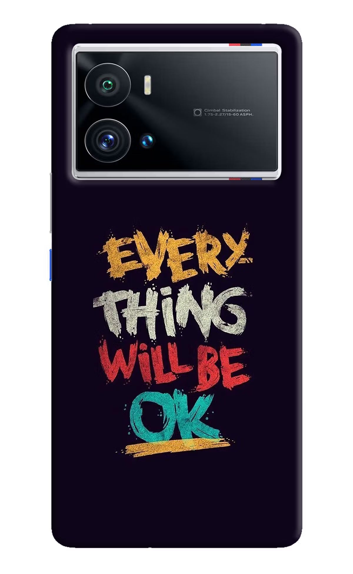 Everything Will Be Ok iQOO 9 Pro 5G Hard Case Back Cover by Casekaro
