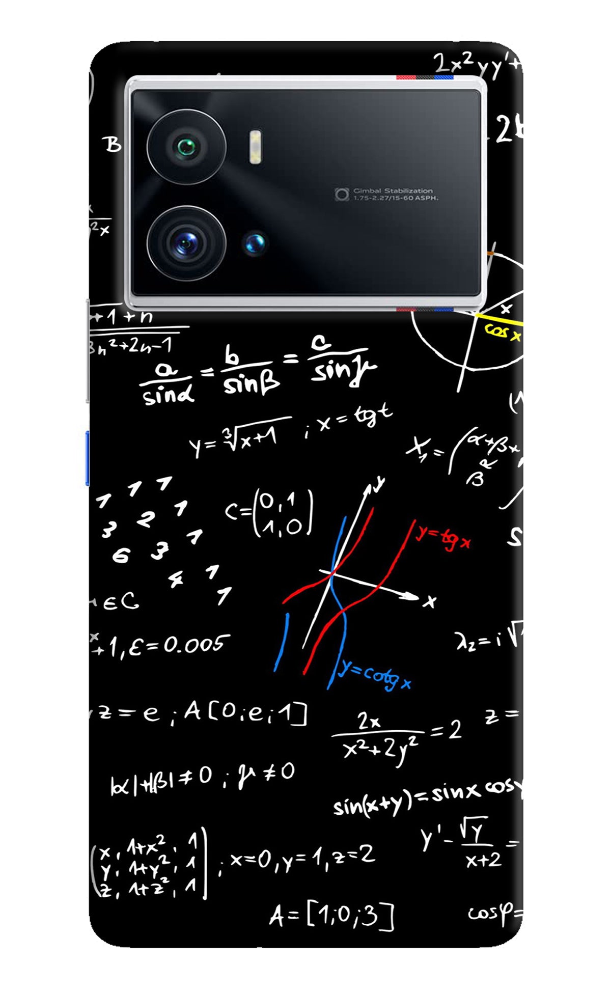Mathematics Formula iQOO 9 Pro 5G Back Cover