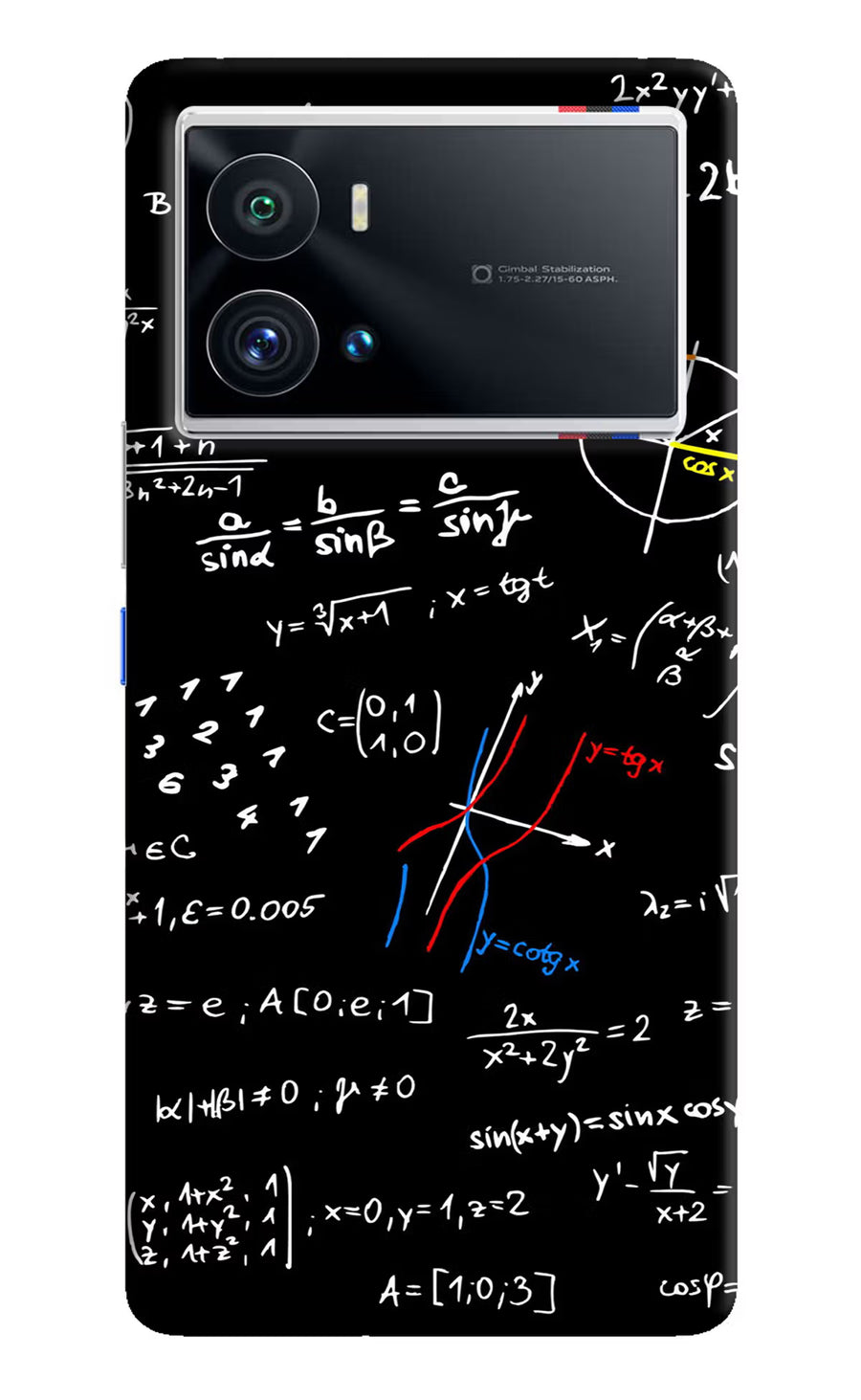 Mathematics Formula iQOO 9 Pro 5G Back Cover, Hard case