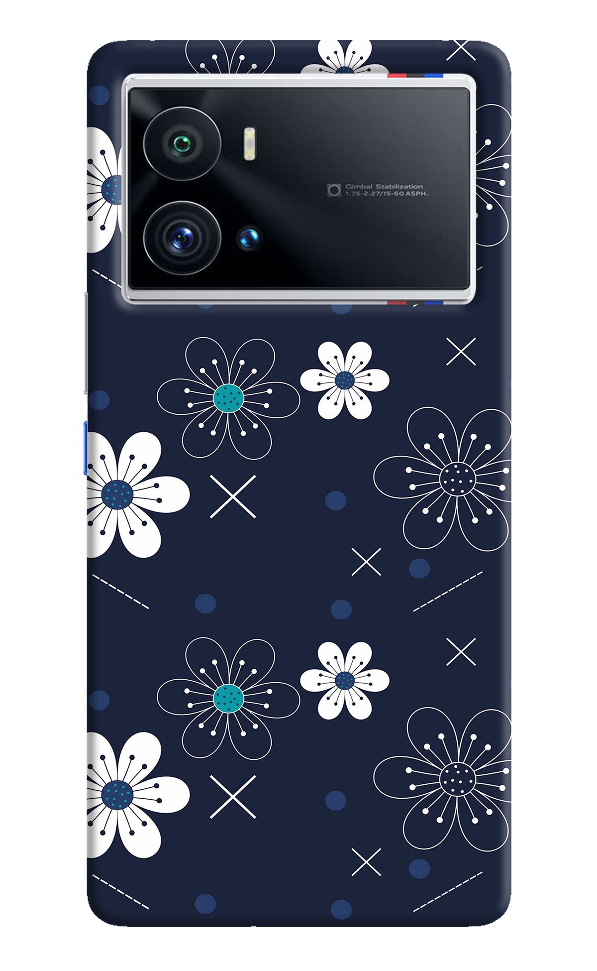 Flowers iQOO 9 Pro 5G Back Cover