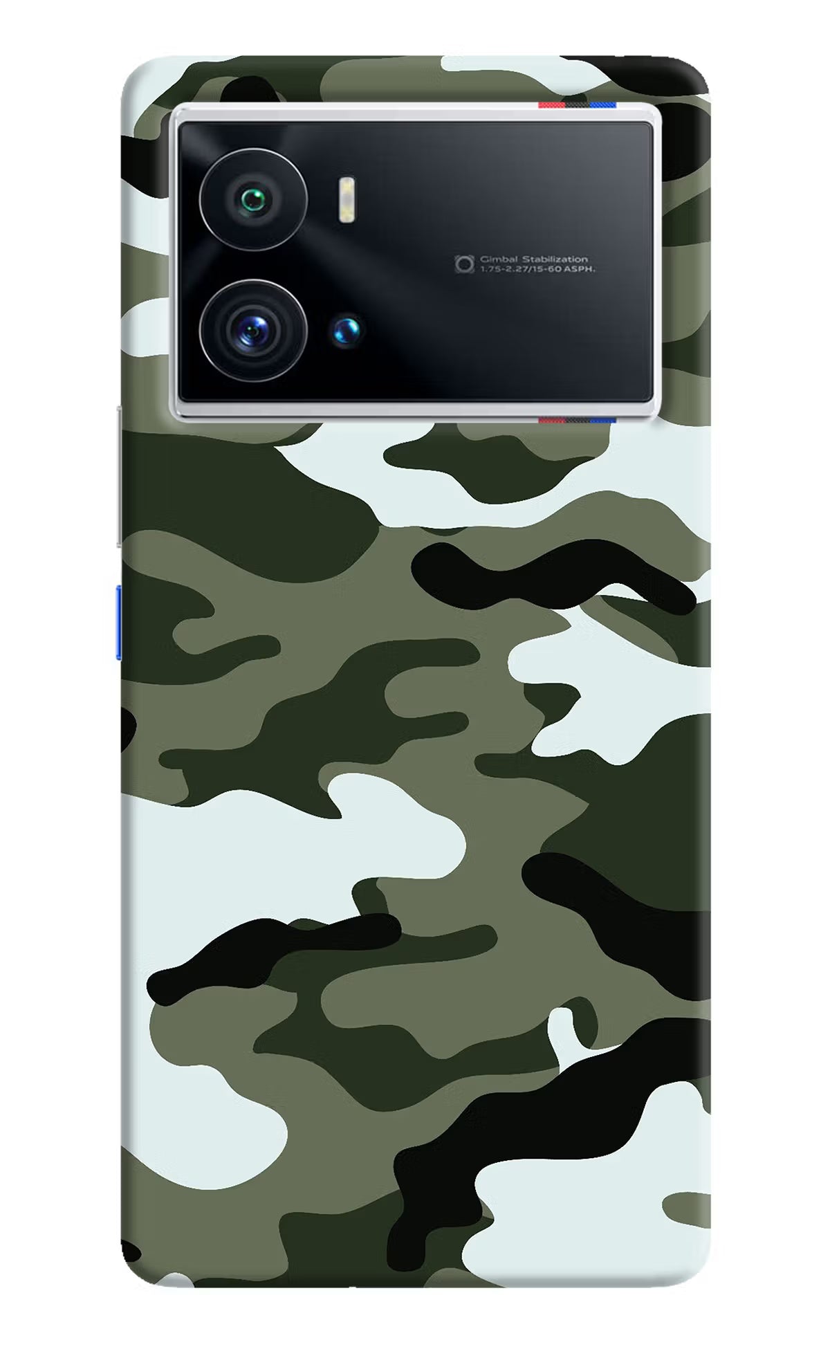 Camouflage iQOO 9 Pro 5G Hard Case Back Cover by Casekaro