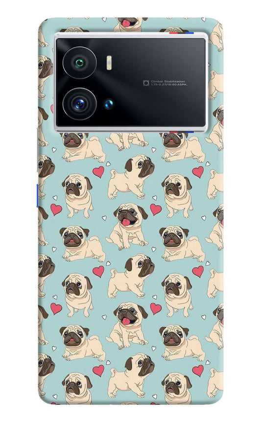 Pug Dog iQOO 9 Pro 5G Hard Case Back Cover by Casekaro