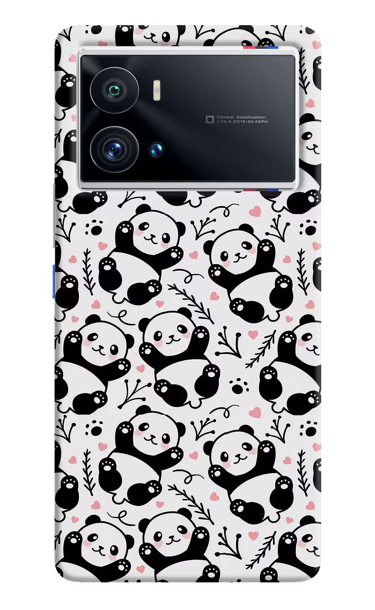 Cute Panda iQOO 9 Pro 5G Hard Case Back Cover by Casekaro