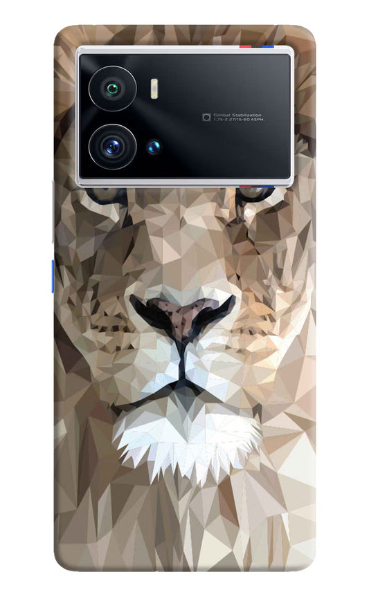 Lion Art iQOO 9 Pro 5G Hard Case Back Cover by Casekaro