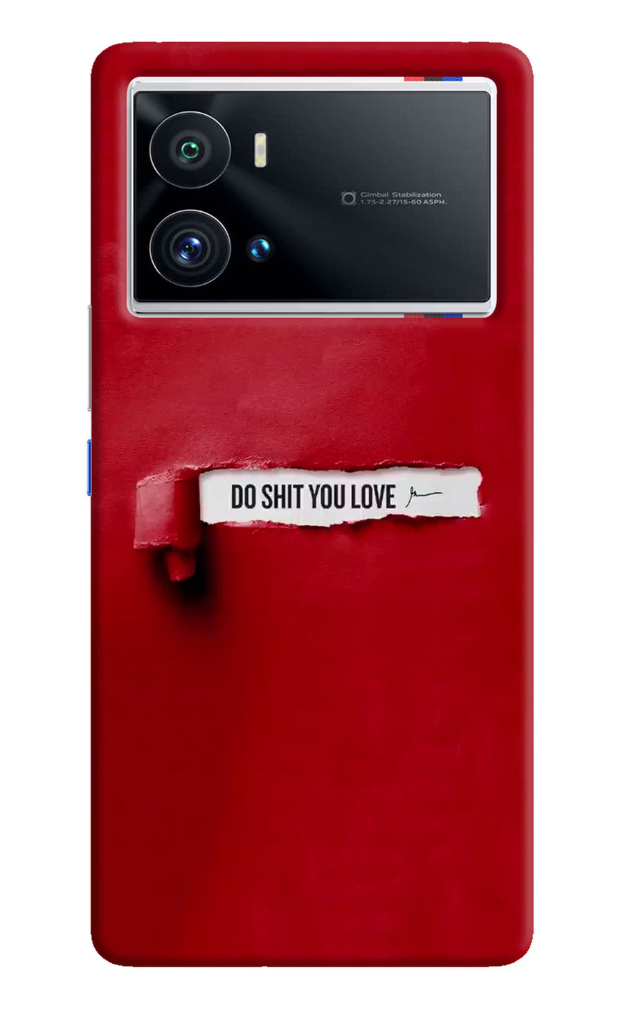 Do Shit You Love iQOO 9 Pro 5G Back Cover, Hard case