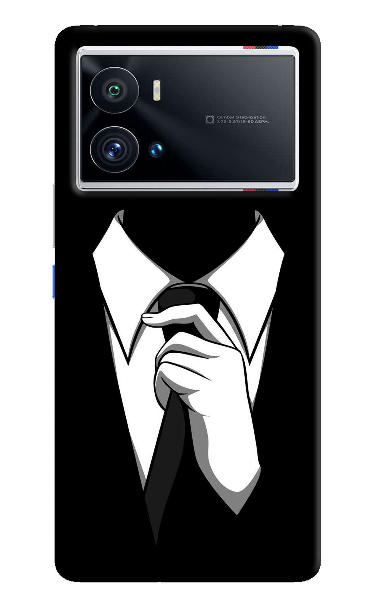 Black Tie iQOO 9 Pro 5G Back Cover