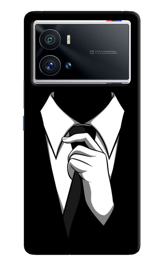 Black Tie iQOO 9 Pro 5G Hard Case Back Cover by Casekaro