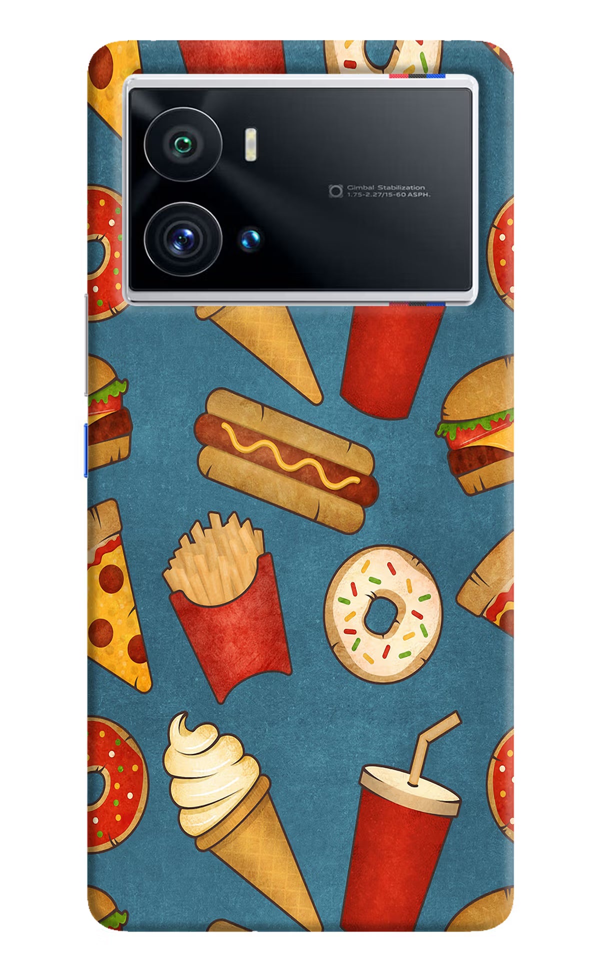 Foodie iQOO 9 Pro 5G Hard Case Back Cover by Casekaro