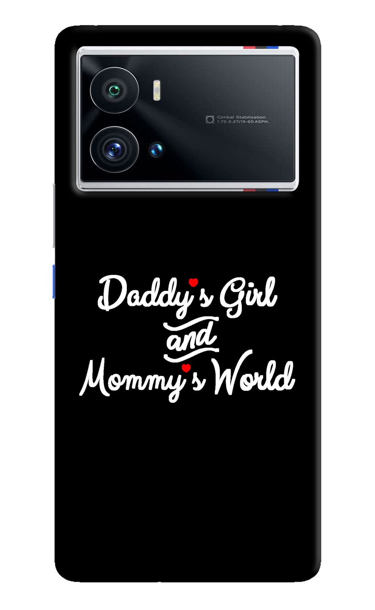 Daddy's Girl and Mommy's World iQOO 9 Pro 5G Back Cover