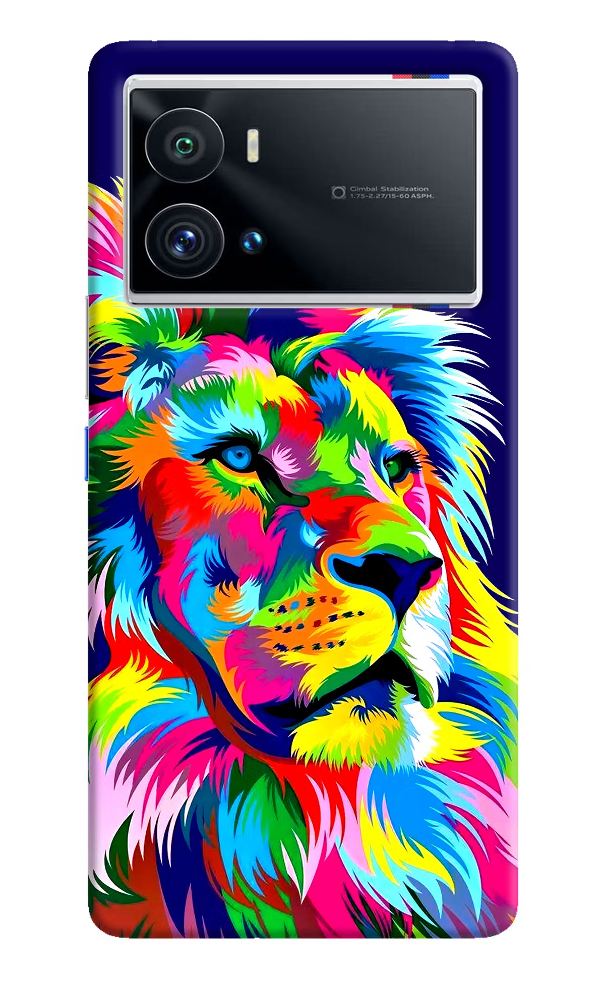 Vector Art Lion iQOO 9 Pro 5G Hard Case Back Cover by Casekaro