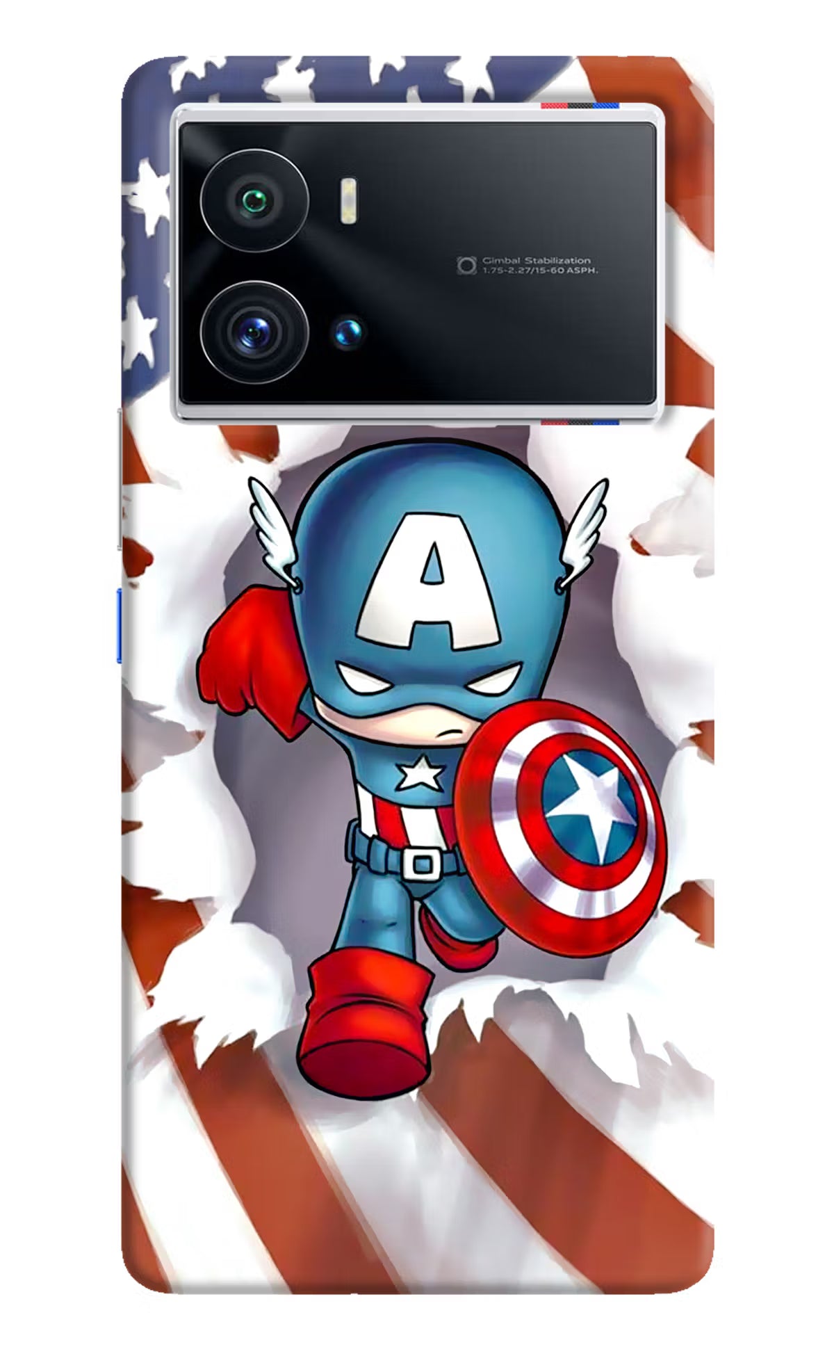 Captain America iQOO 9 Pro 5G Hard Case Back Cover by Casekaro