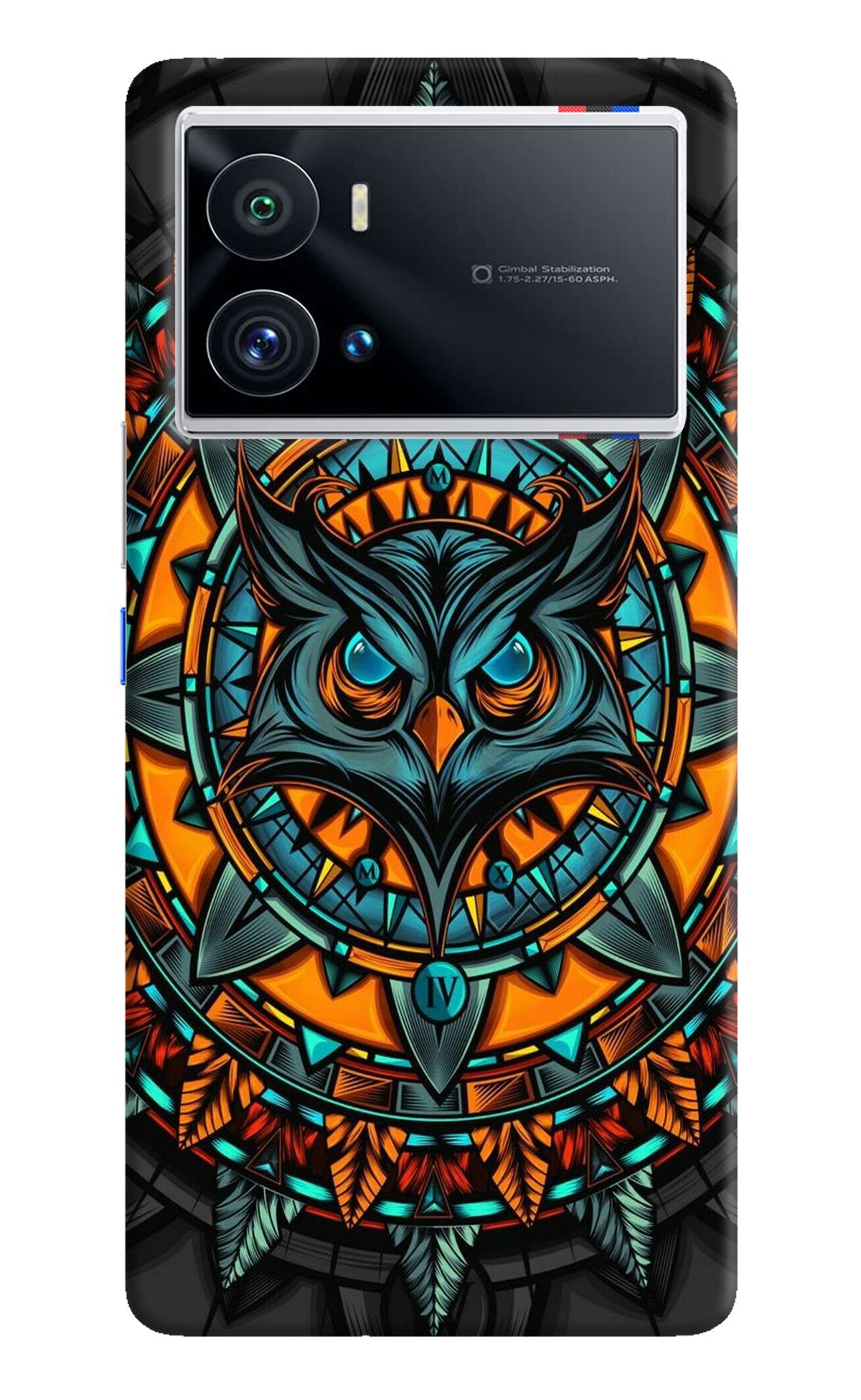Angry Owl Art iQOO 9 Pro 5G Back Cover