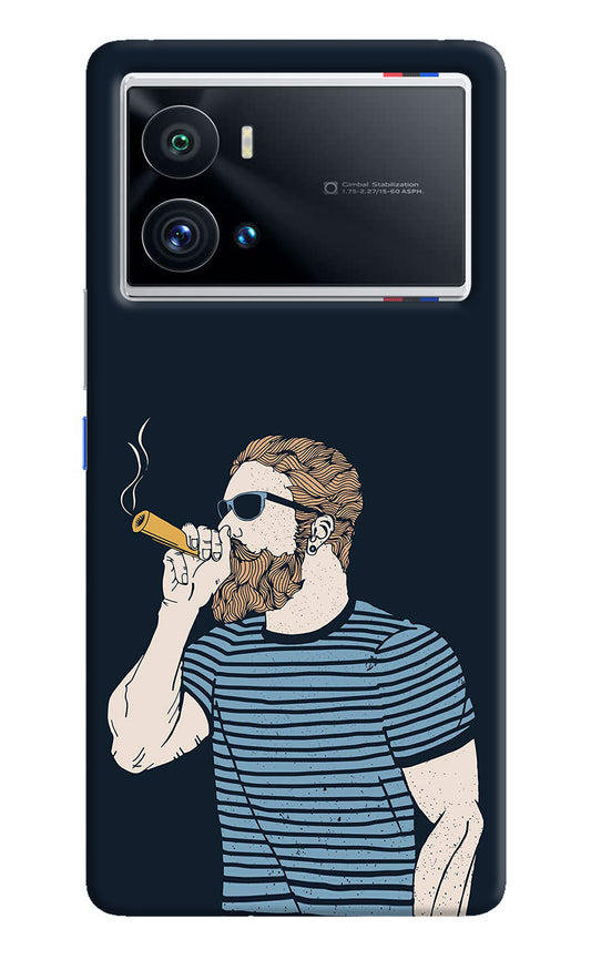 Smoking iQOO 9 Pro 5G Back Cover