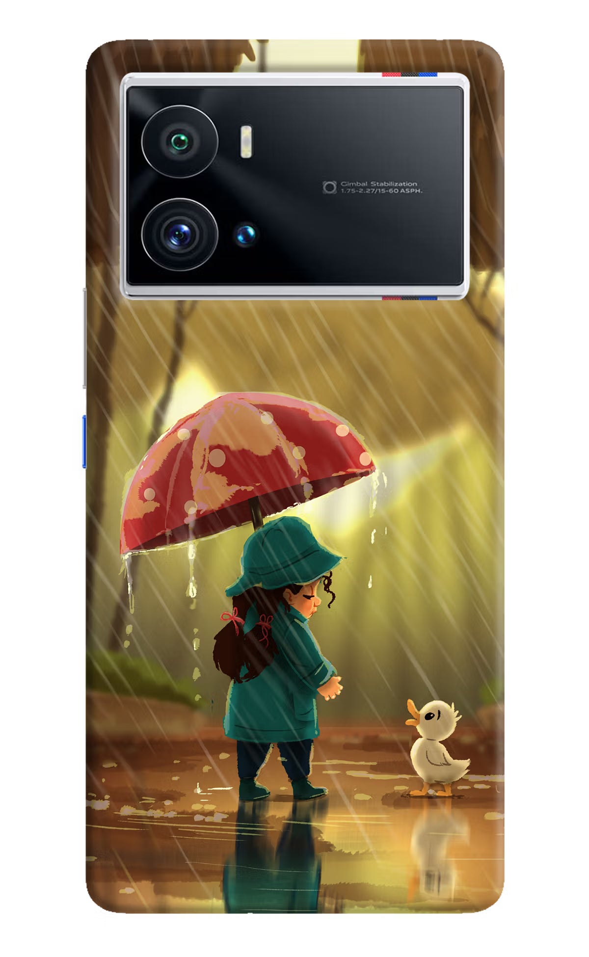 Rainy Day iQOO 9 Pro 5G Hard Case Back Cover by Casekaro