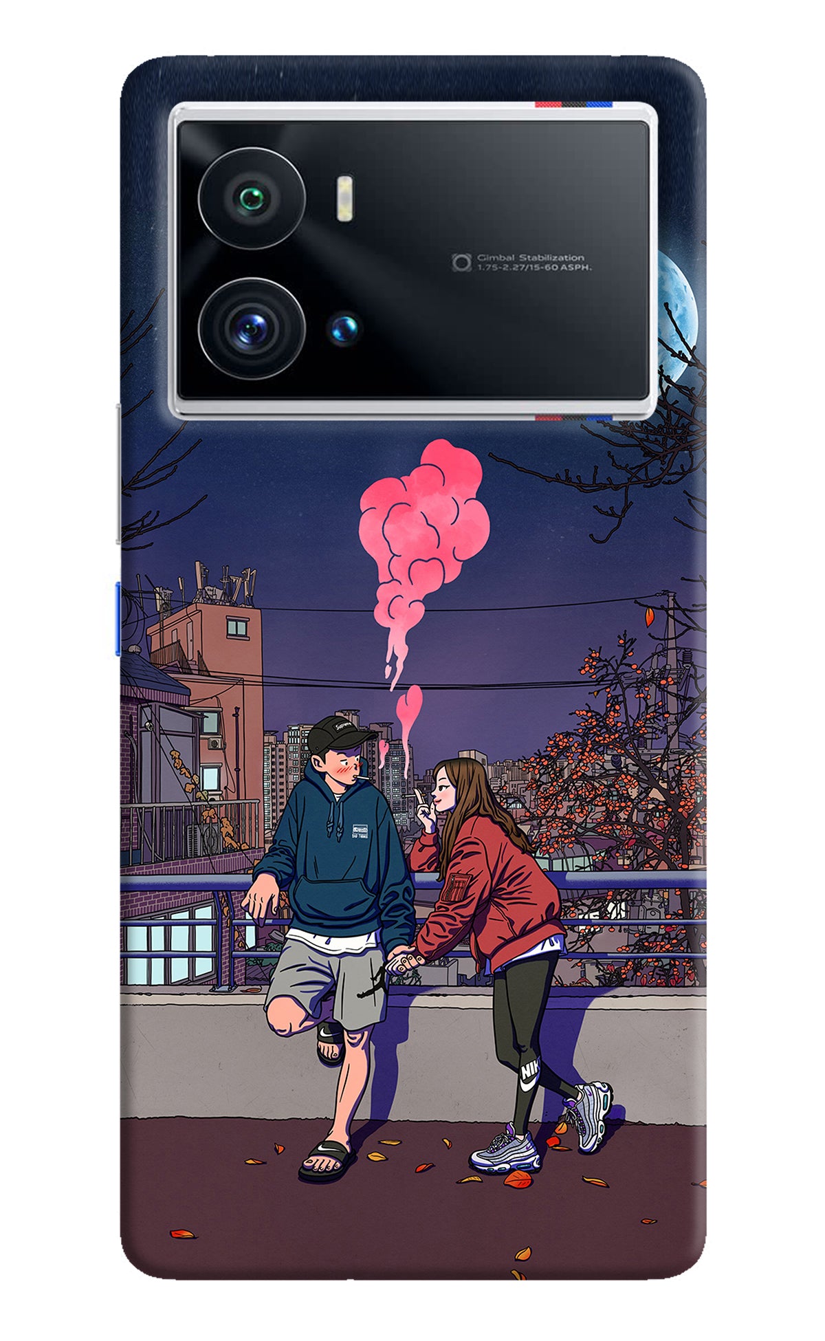 Chilling Couple iQOO 9 Pro 5G Back Cover