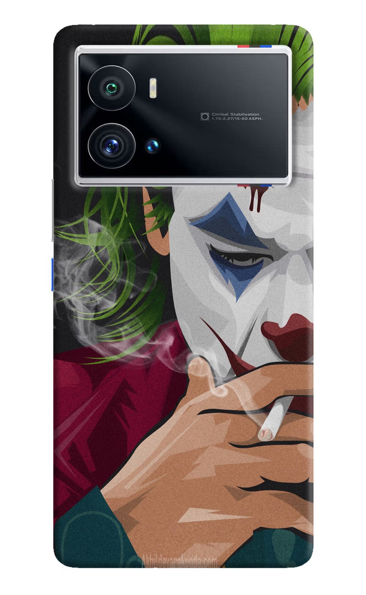 Joker Smoking iQOO 9 Pro 5G Hard Case Back Cover by Casekaro