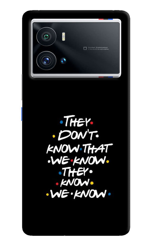 FRIENDS Dialogue iQOO 9 Pro 5G Back Cover