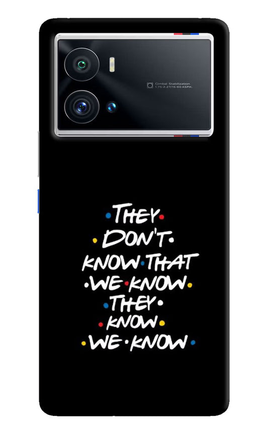 FRIENDS Dialogue iQOO 9 Pro 5G Hard Case Back Cover by Casekaro