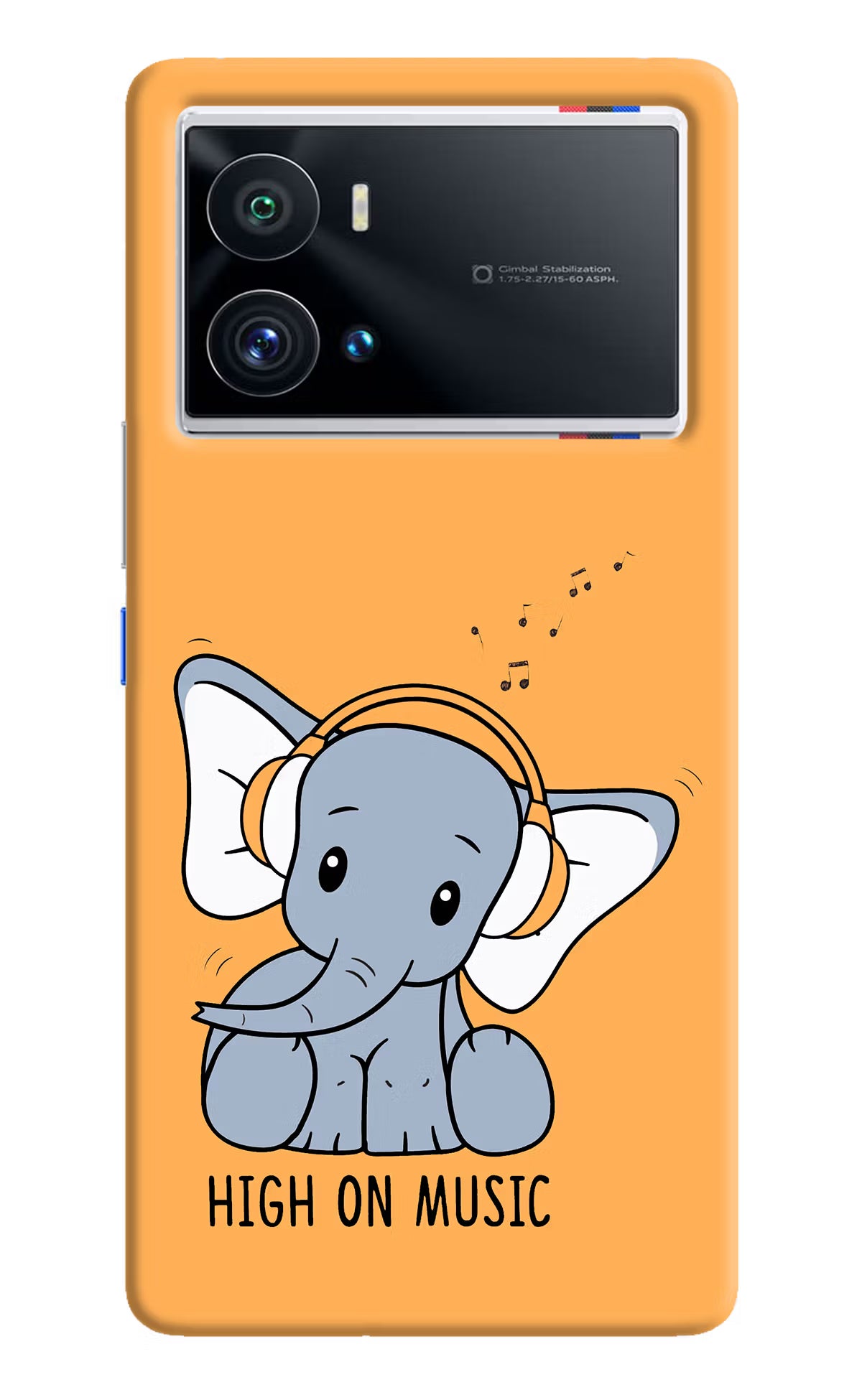 High On Music iQOO 9 Pro 5G Hard Case Back Cover by Casekaro