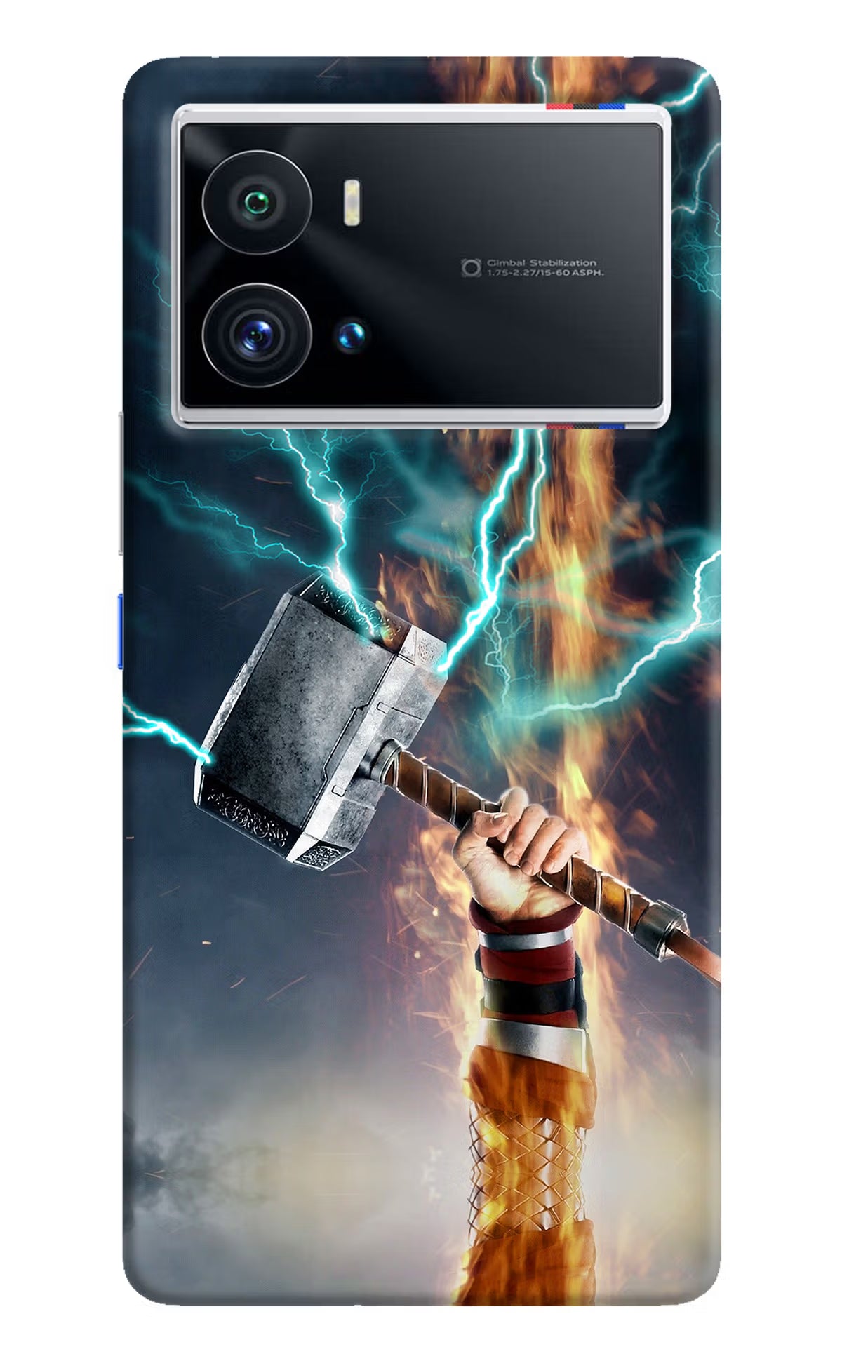Thor Hammer Mjolnir iQOO 9 Pro 5G Hard Case Back Cover by Casekaro