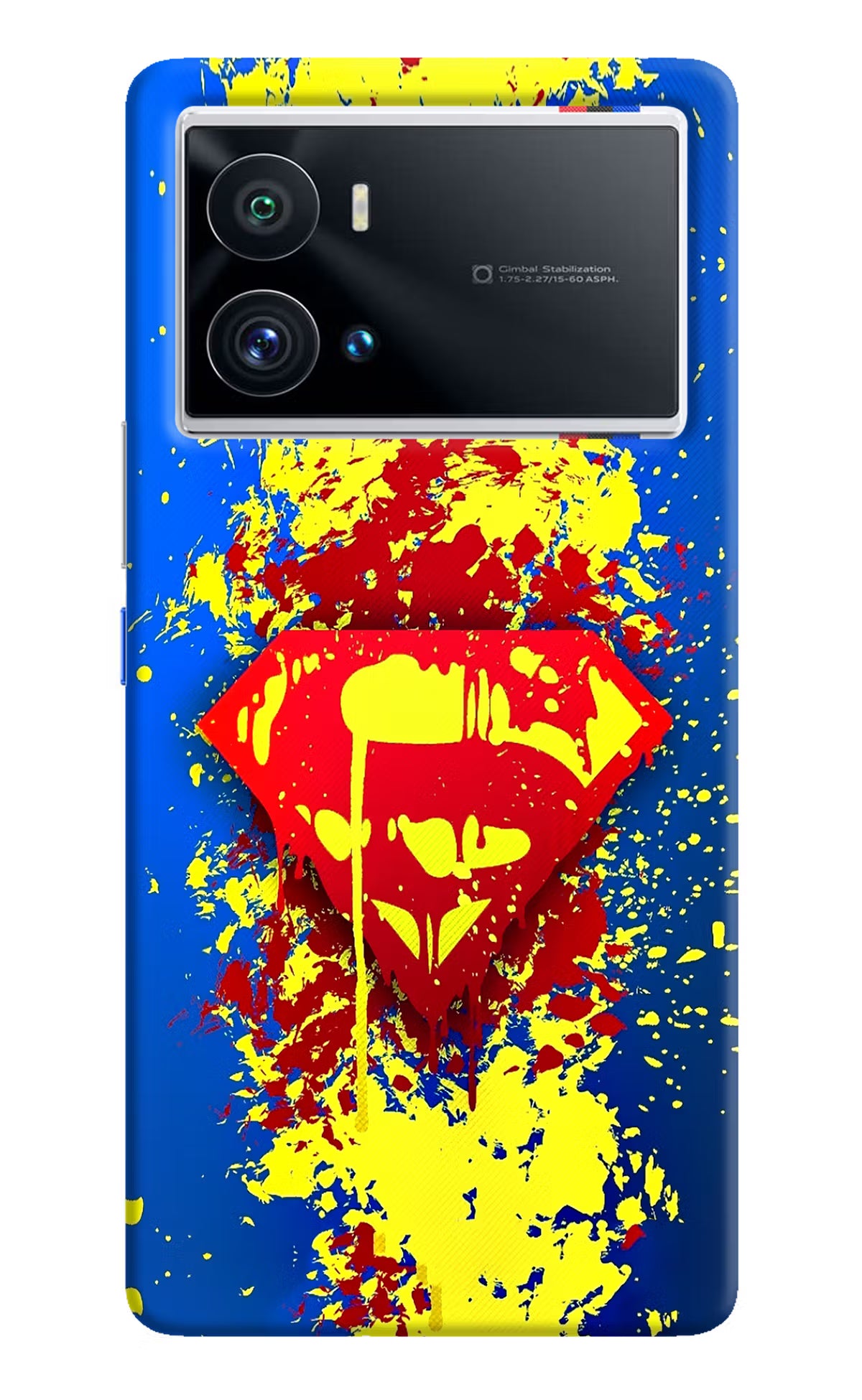 Superman logo iQOO 9 Pro 5G Hard Case Back Cover by Casekaro