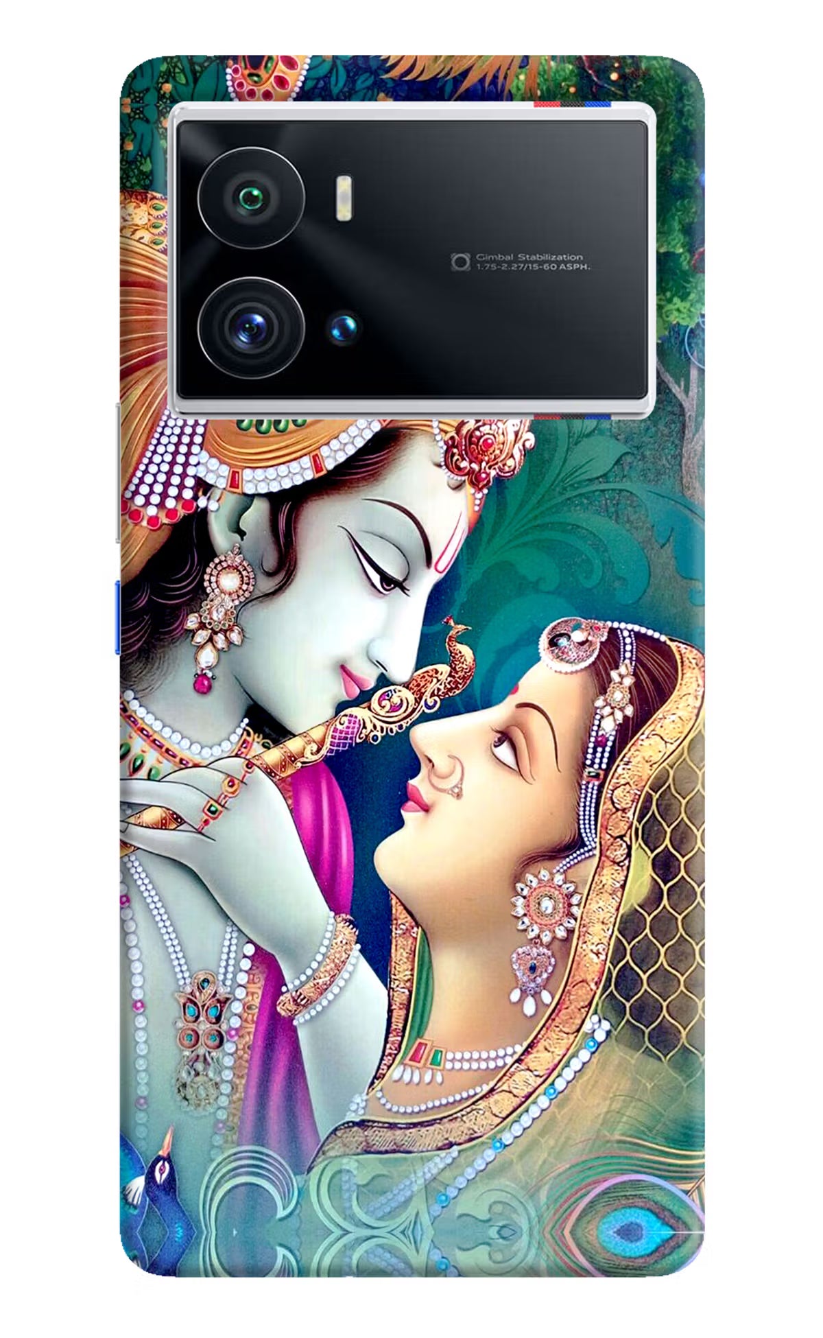 Lord Radha Krishna iQOO 9 Pro 5G Hard Case Back Cover by Casekaro