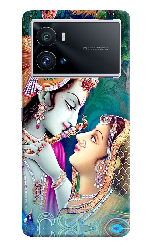Lord Radha Krishna iQOO 9 Pro 5G Hard Case Back Cover by Casekaro