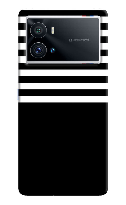 Black and White Print iQOO 9 Pro 5G Back Cover