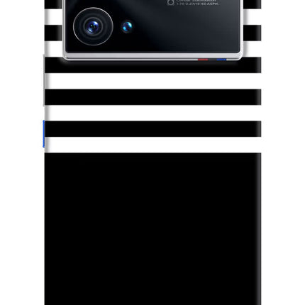 Black and White Print iQOO 9 Pro 5G Hard Case Back Cover by Casekaro
