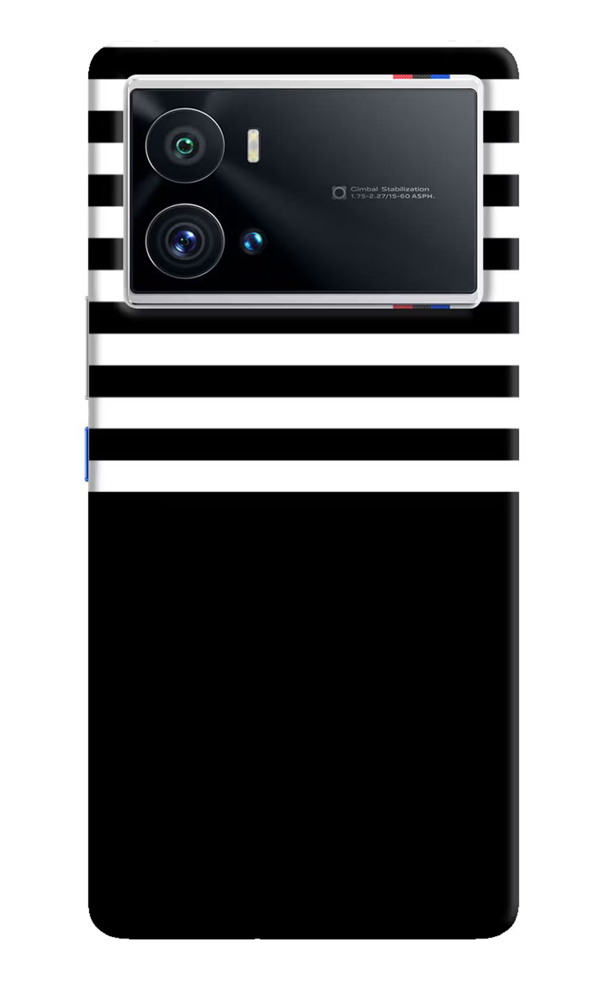 Black and White Print iQOO 9 Pro 5G Hard Case Back Cover by Casekaro