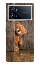 Teddy Wooden iQOO 9 Pro 5G Hard Case Back Cover by Casekaro