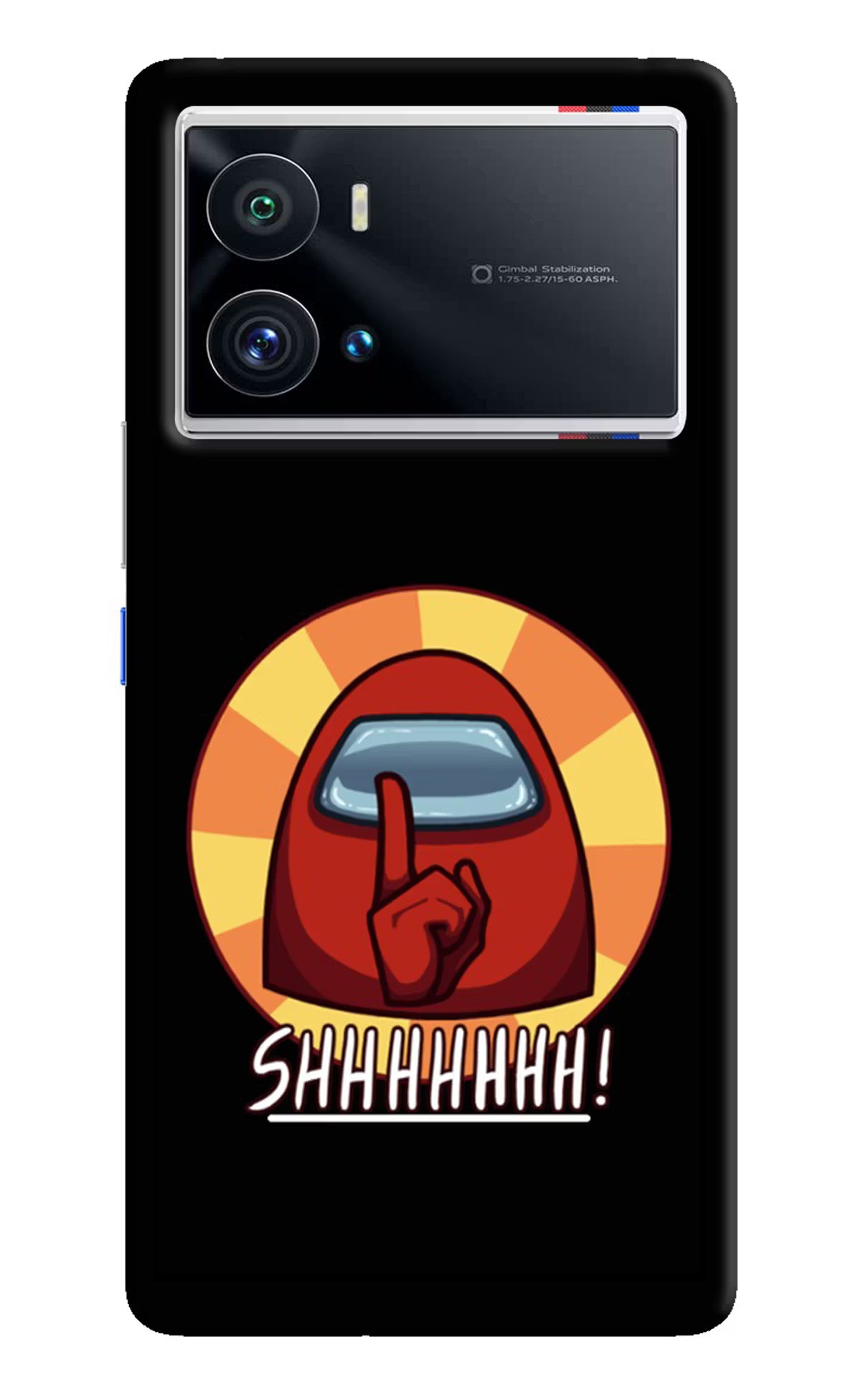 Among Us Shhh! iQOO 9 Pro 5G Hard Case Back Cover by Casekaro