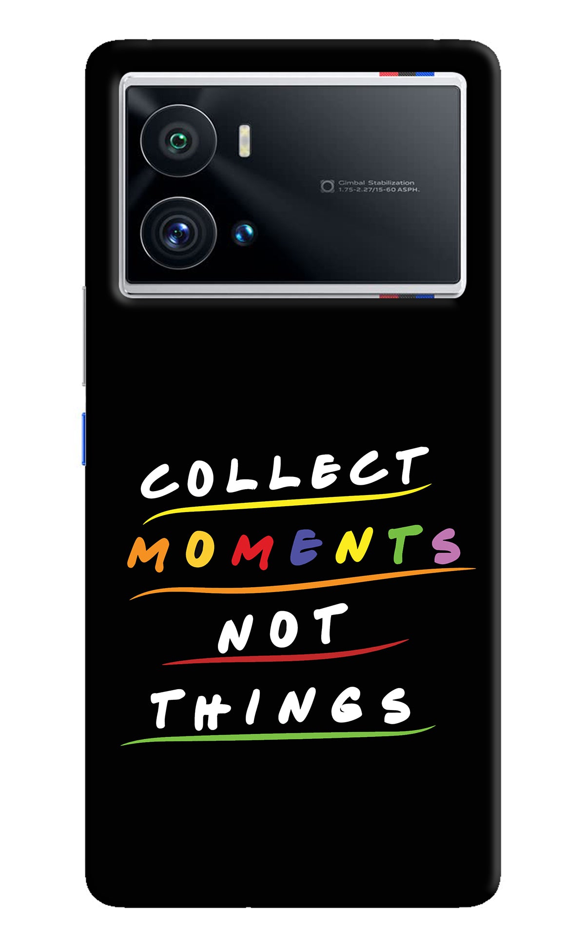 Collect Moments Not Things iQOO 9 Pro 5G Back Cover