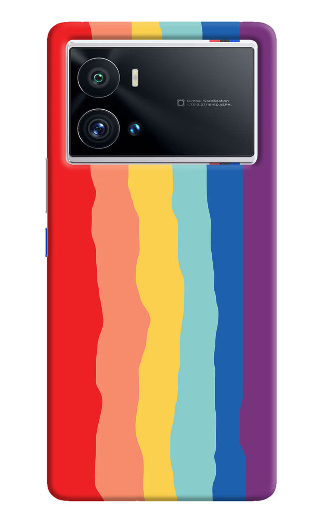 Rainbow iQOO 9 Pro 5G Hard Case Back Cover by Casekaro