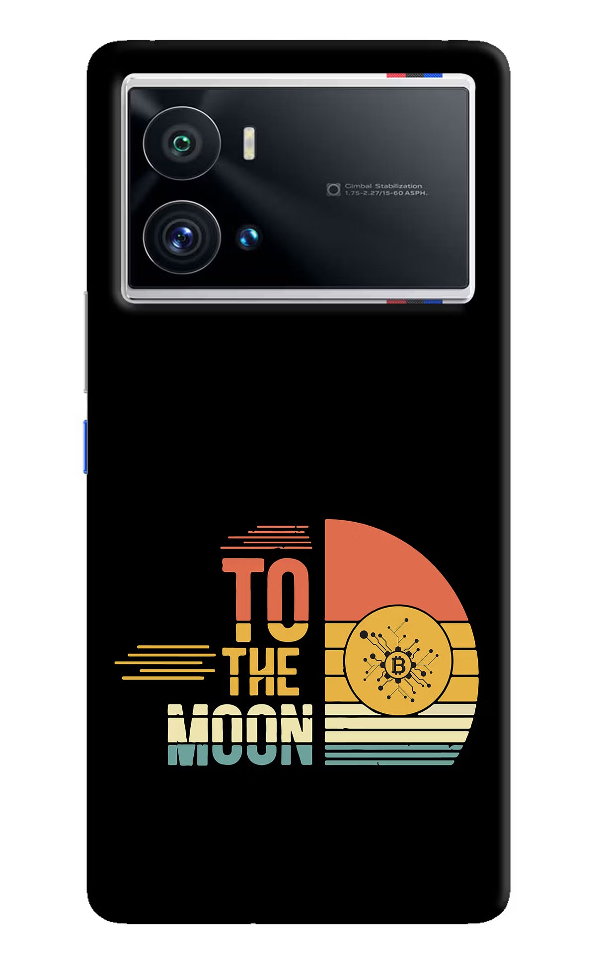 To the Moon iQOO 9 Pro 5G Hard Case Back Cover by Casekaro