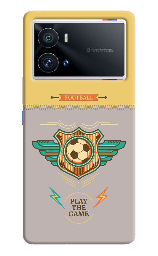 Football iQOO 9 Pro 5G Hard Case Back Cover by Casekaro