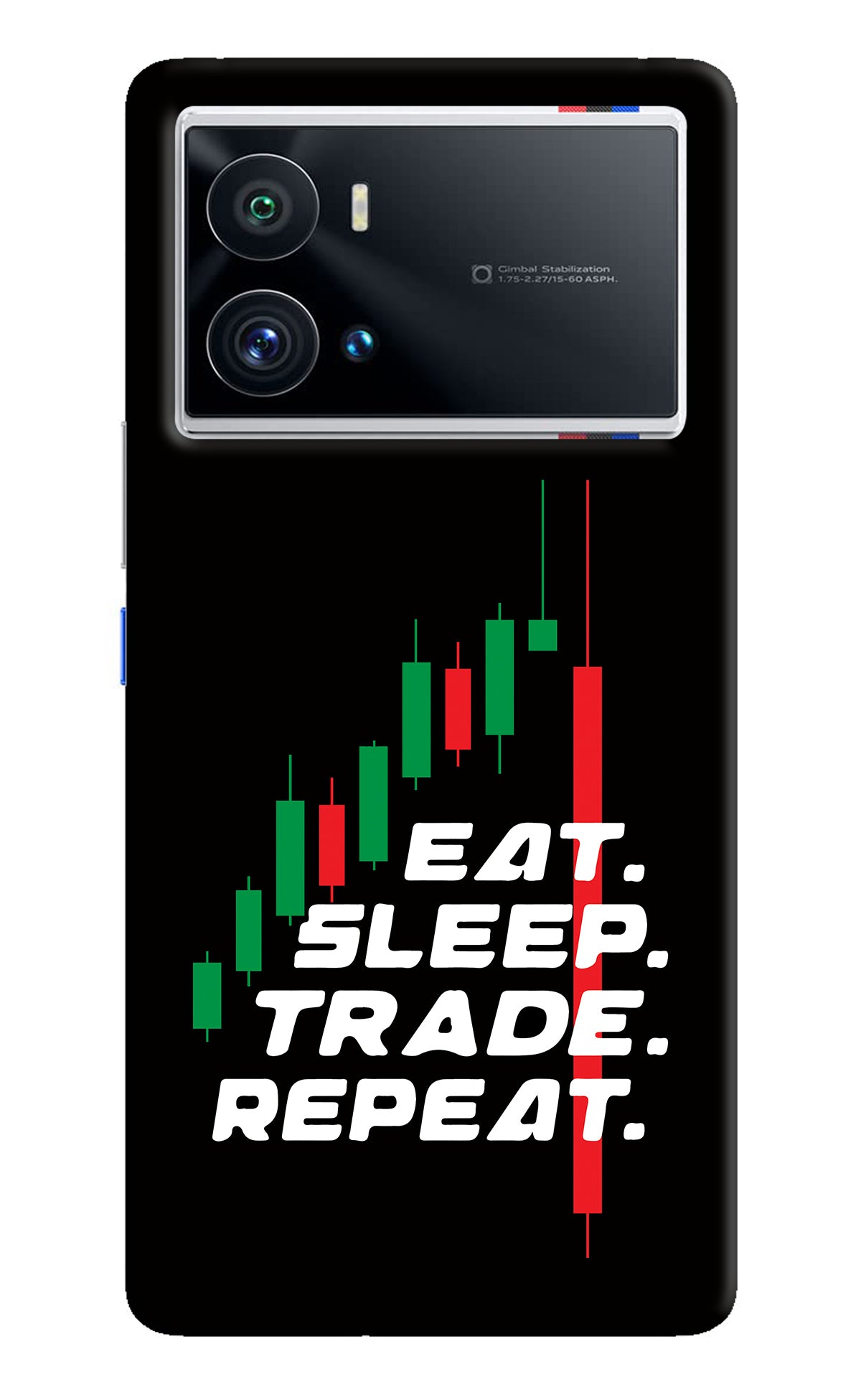 Eat Sleep Trade Repeat iQOO 9 Pro 5G Back Cover