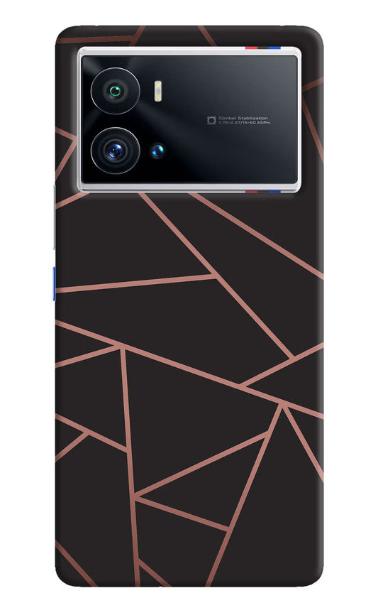 Geometric Pattern iQOO 9 Pro 5G Hard Case Back Cover by Casekaro