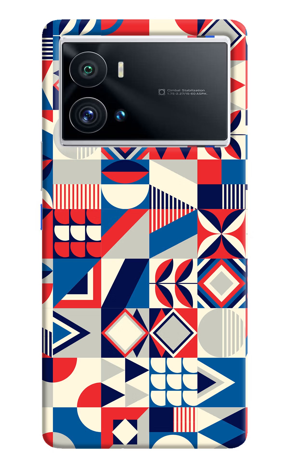 Colorful Pattern iQOO 9 Pro 5G Hard Case Back Cover by Casekaro