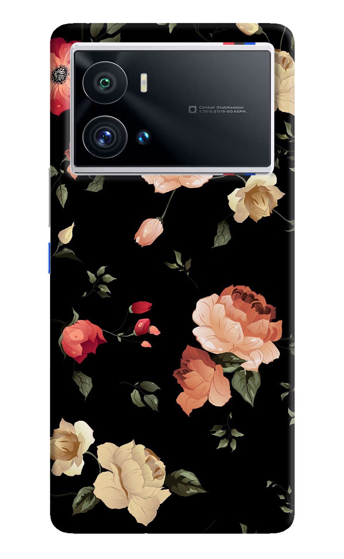 Flowers iQOO 9 Pro 5G Hard Case Back Cover by Casekaro