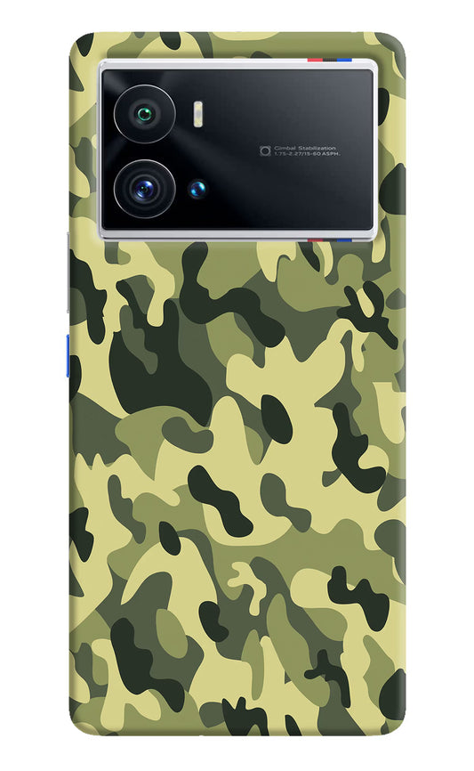 Camouflage iQOO 9 Pro 5G Hard Case Back Cover by Casekaro