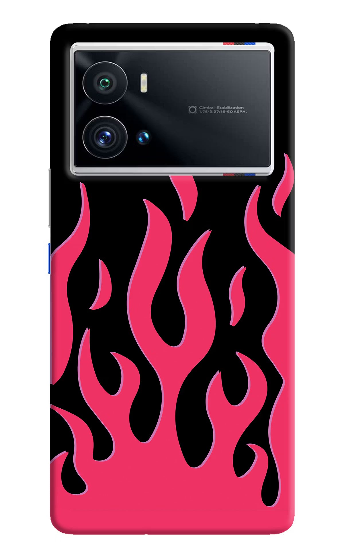 Fire Flames iQOO 9 Pro 5G Hard Case Back Cover by Casekaro