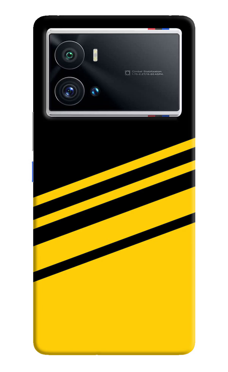 Yellow Shades iQOO 9 Pro 5G Back Cover, Hard case