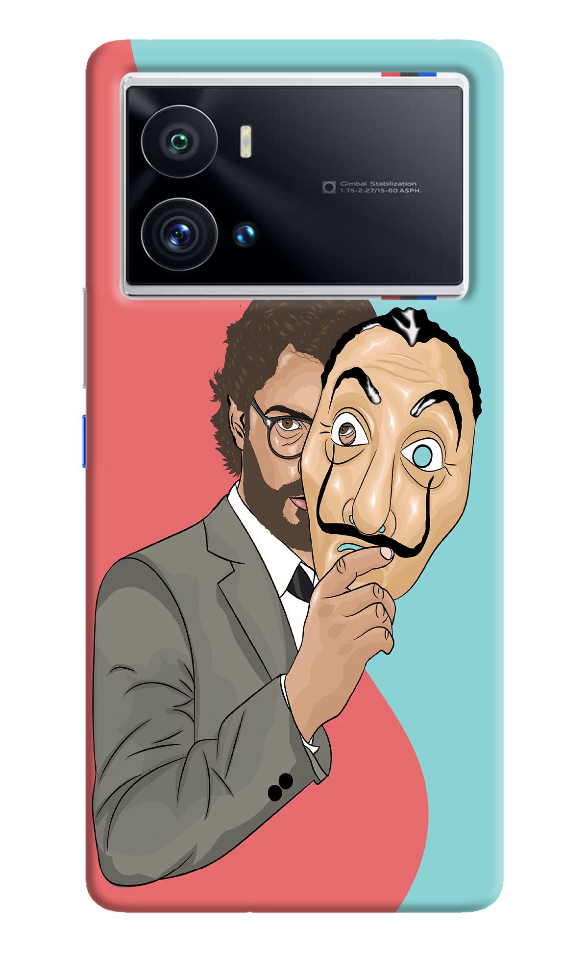 Professor iQOO 9 Pro 5G Hard Case Back Cover by Casekaro