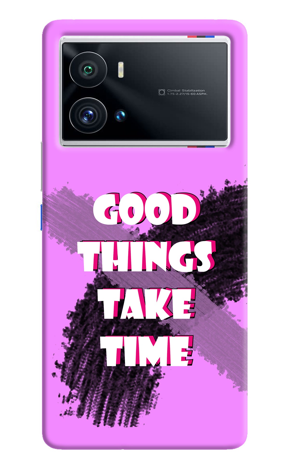 Good Things Take Time iQOO 9 Pro 5G Back Cover